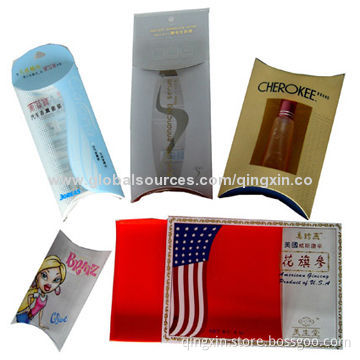 Pillow Boxes, Available in Various Colors and Sizes, Lower Factory Price